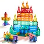 Colorful Magnetic Tiles 60Pcs - Image 11